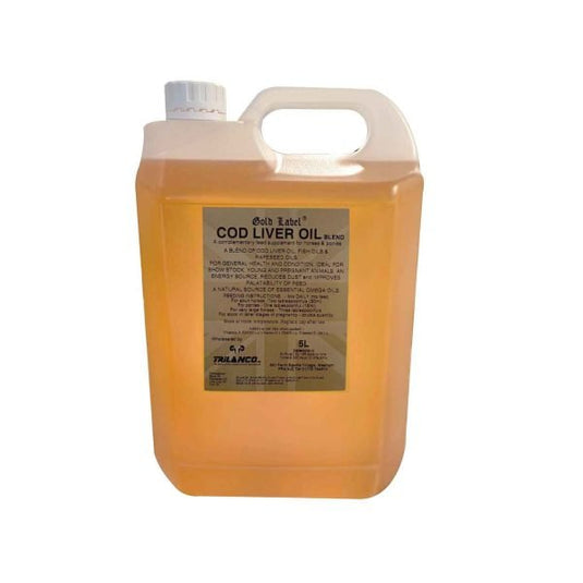 Gold Label Cod Liver Oil With Garlic - Ashurst Equestrian & Country