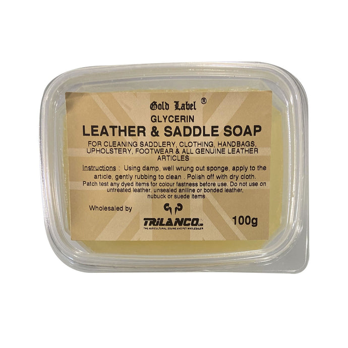 Gold Label Glycerin Leather & Saddle Soap - Ashurst Equestrian & Country