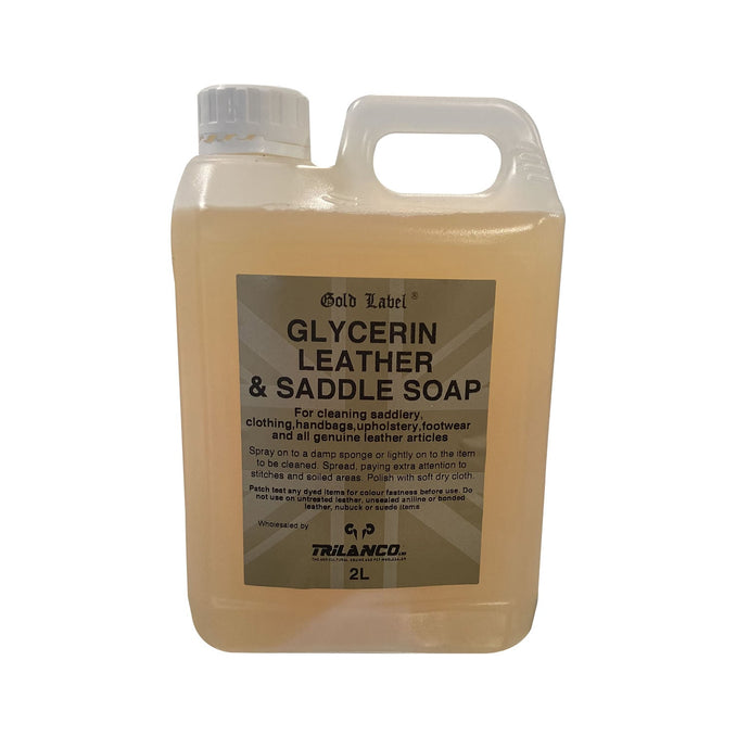 Gold Label Glycerin Leather & Saddle Soap Liquid - Ashurst Equestrian & Country