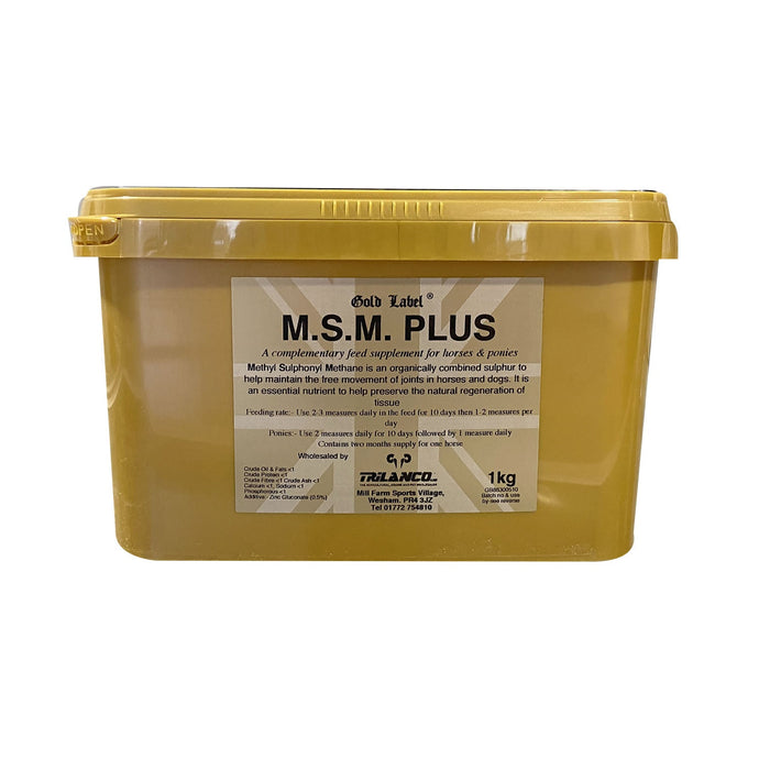 Gold Label M.S.M. Plus - Ashurst Equestrian & Country