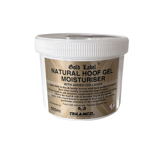Gold Label Natural Hoof Gel Moisturiser - Ashurst Equestrian & Country