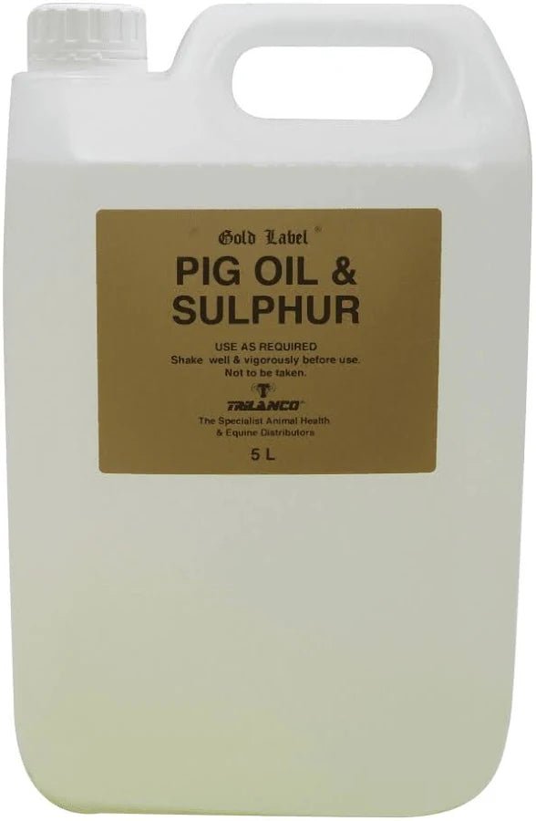 Load image into Gallery viewer, Gold Label Pig Oil &amp; Sulphur - Ashurst Equestrian &amp; Country
