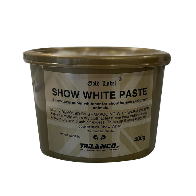 Gold Label Show White Paste - Ashurst Equestrian & Country