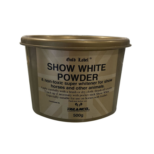 Gold Label Show White Powder - Ashurst Equestrian & Country