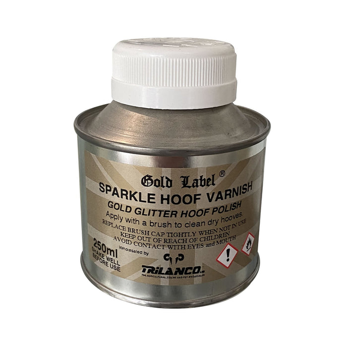 Gold Label Sparkle Hoof Varnish - Ashurst Equestrian & Country