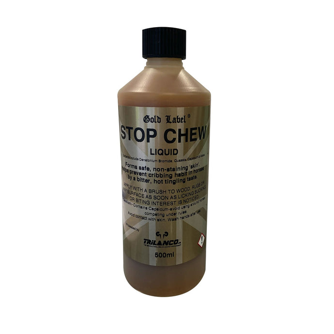 Gold Label Stop Chew Liquid - Ashurst Equestrian & Country
