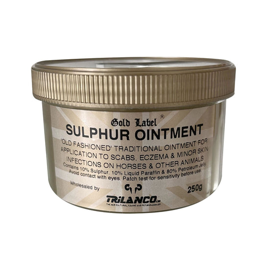 Gold Label Sulphur Ointment - Ashurst Equestrian & Country
