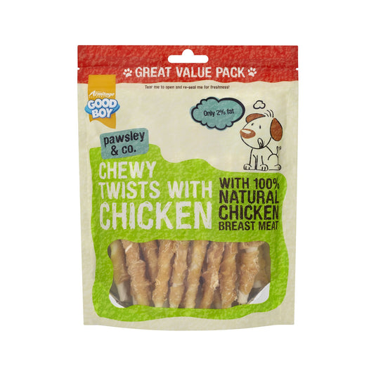 Good Boy Chewy Twists With Chicken - Ashurst Equestrian & Country