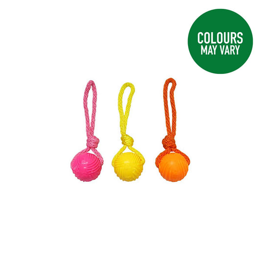 Good Boy Fetch Glow In The Dark Ball On Rope - Ashurst Equestrian & Country