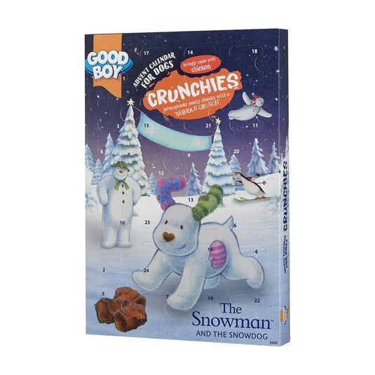 Good Boy The Snowman & The Snowdog Crunchies Advent Calendar - Ashurst Equestrian & Country
