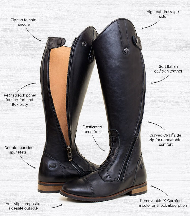 Load image into Gallery viewer, Graceland Long Riding Field Boots - Brown - Ashurst Equestrian &amp; Country
