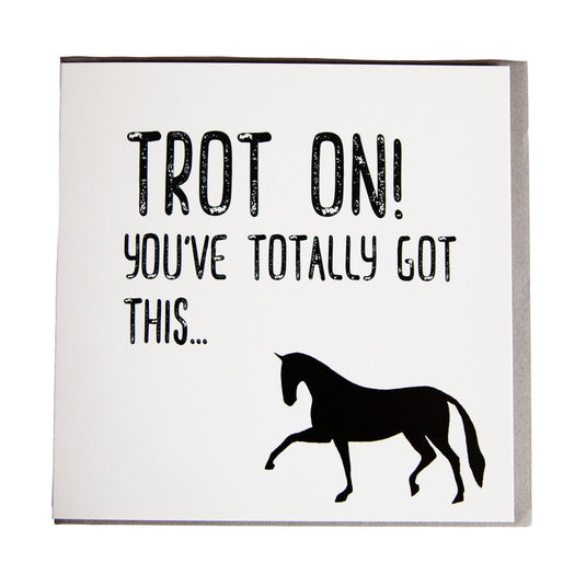 Gubblecote Foiled Greetings Card - Ashurst Equestrian & Country