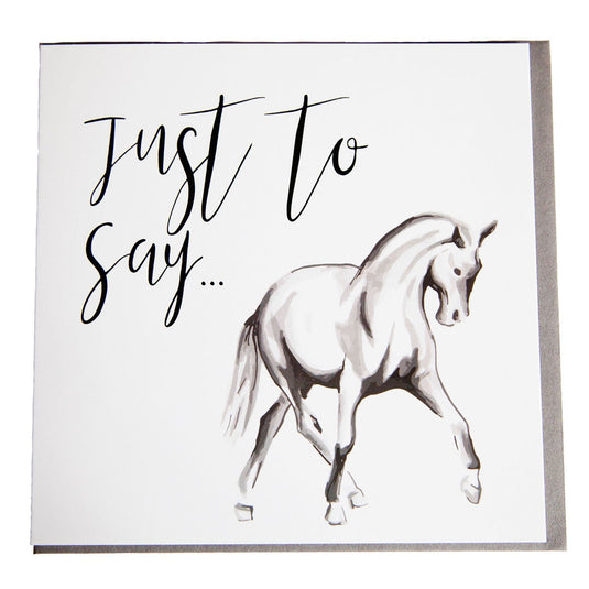 Gubblecote Foiled Greetings Card - Ashurst Equestrian & Country