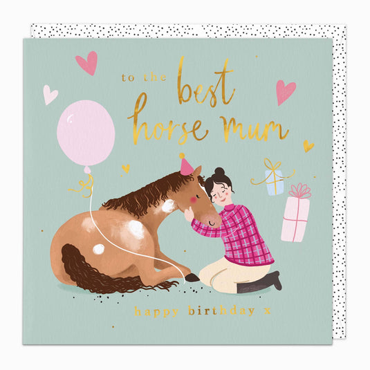 H364 - Horse Mum Birthday Card - Ashurst Equestrian & Country