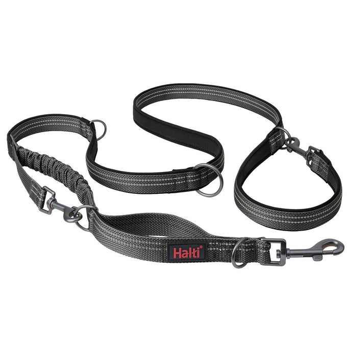Halti Anatomy Multi Lead Grey - Ashurst Equestrian & Country