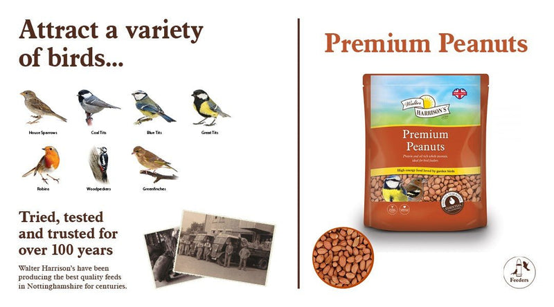 Load image into Gallery viewer, Harrisons Premier Peanuts Pouch 4kg - Ashurst Equestrian &amp; Country
