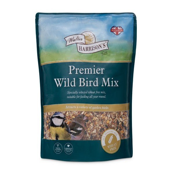 Load image into Gallery viewer, Harrisons Premier Wild Bird Mix 4kg Pouch - Ashurst Equestrian &amp; Country
