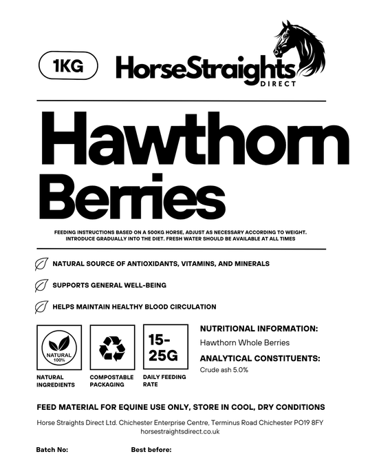 Hawthorn Whole Berries - Ashurst Equestrian & Country