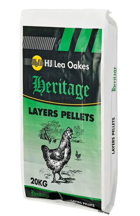 Heritage Farmyard Layers Pellets 20kg - Ashurst Equestrian & Country