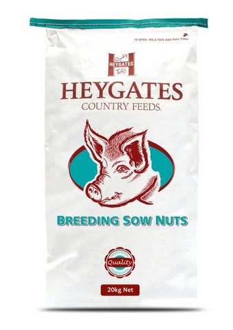 Load image into Gallery viewer, Heygates Breeding Sow Nuts 20kg - Ashurst Equestrian &amp; Country
