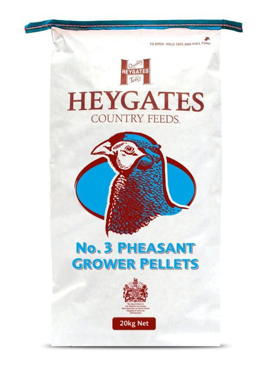 Heygates Pheasant Grower No.3 - 20kg - Ashurst Equestrian & Country