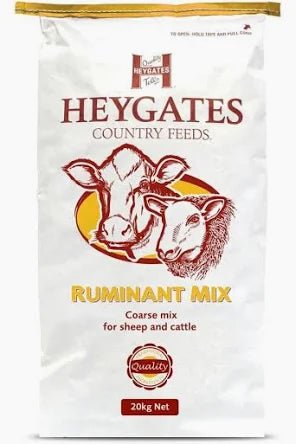 Heygates Ruminant Course Mix for Cattle & Sheep 20kg - Ashurst Equestrian & Country
