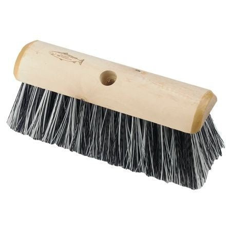 Hillbrush Scavenger Yard Broom Head Black/White - Ashurst Equestrian & Country