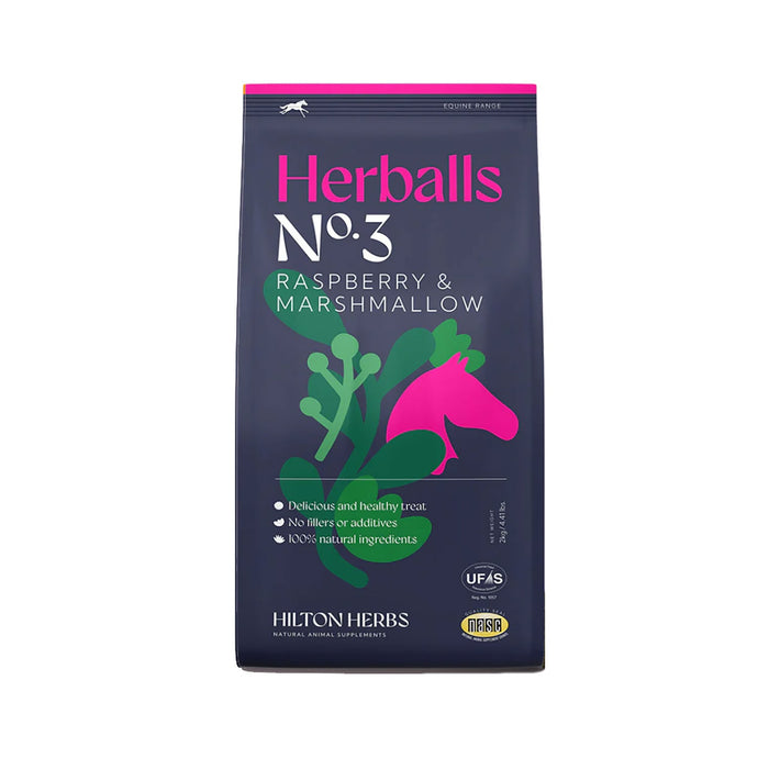 Hilton Herbs Herballs No3 Raspberry & Marshmallow - Ashurst Equestrian & Country