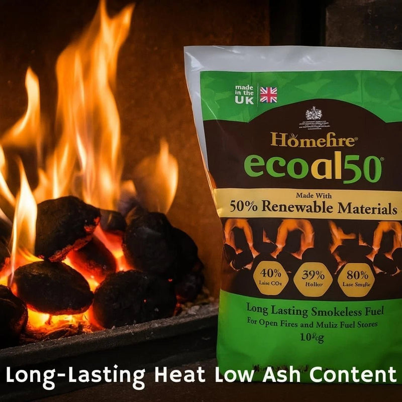 Load image into Gallery viewer, Homefire Ecoal 50 Smokeless 20kg (050) - Ashurst Equestrian &amp; Country
