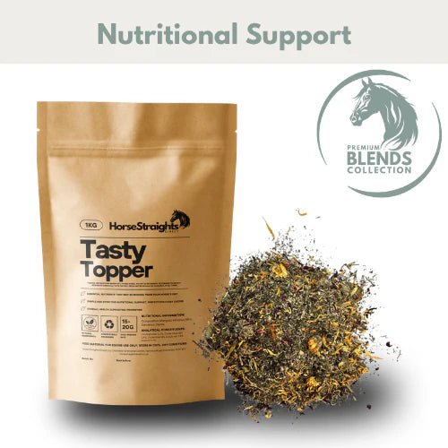 Horse Straights Direct Tasty Topper - 1kg Pouch - Ashurst Equestrian & Country