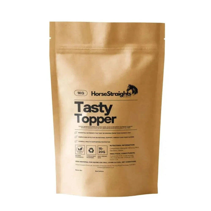 Horse Straights Direct Tasty Topper - 1kg Pouch - Ashurst Equestrian & Country
