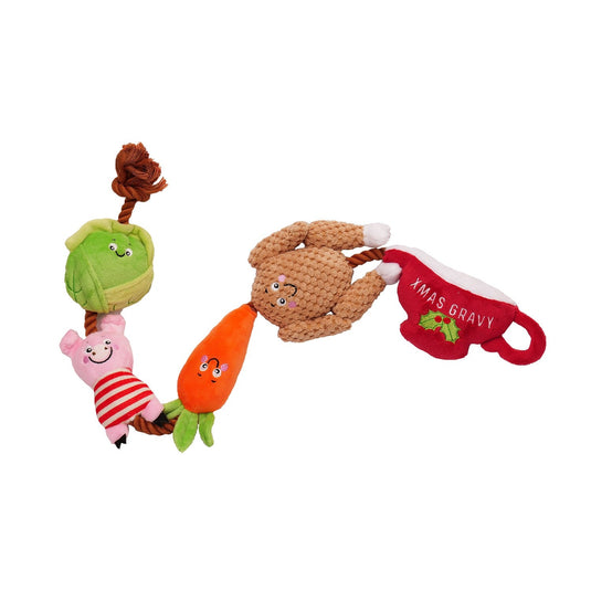 House Of Paws Christmas Rope Toy - Ashurst Equestrian & Country