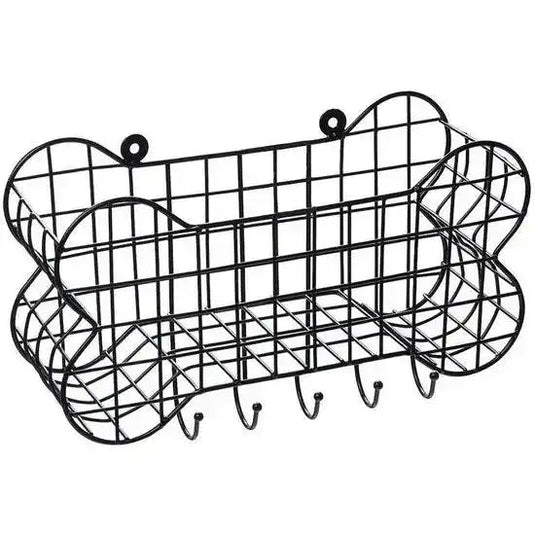 House Of Paws Dog Bone Wire Storage Shelf Black - Ashurst Equestrian & Country