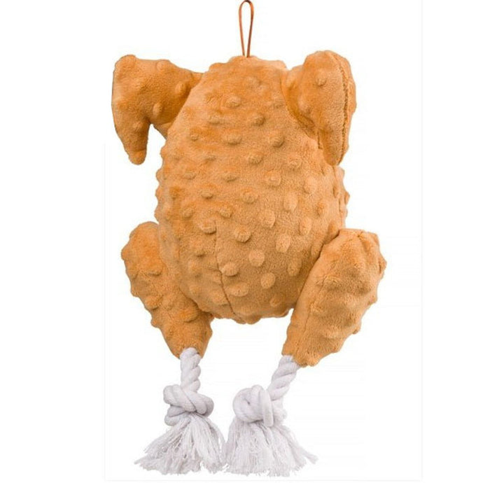 House Of Paws Dog Toy - Roast Turkey & Rope Toy - Ashurst Equestrian & Country