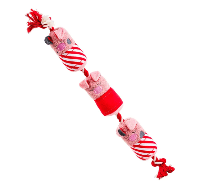 House Of Paws - Pigs in Blankets Rope Toy - Ashurst Equestrian & Country