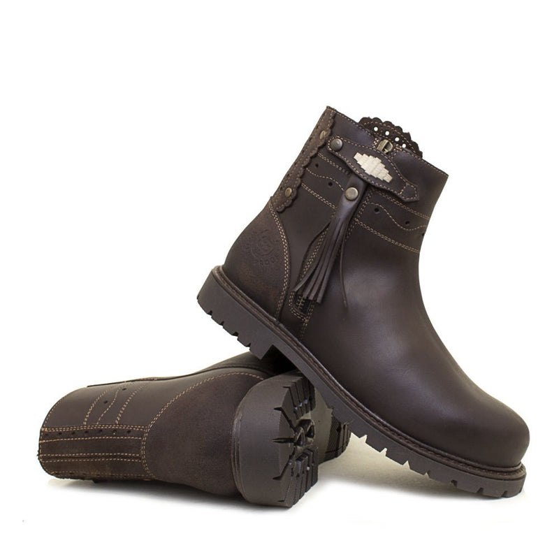 Load image into Gallery viewer, Hudson Ankle Boots - Chocolate - Ashurst Equestrian &amp; Country
