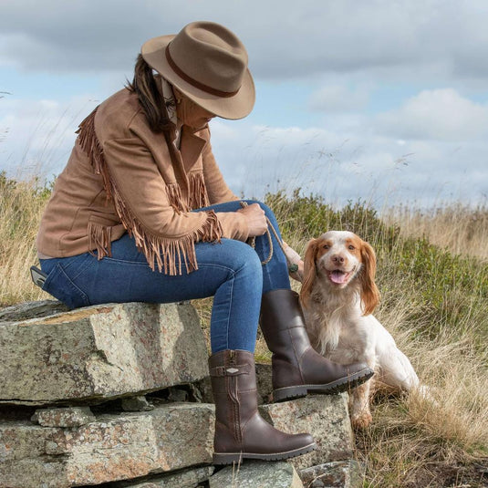 Hudson Mid Boots - Chocolate - Ashurst Equestrian & Country