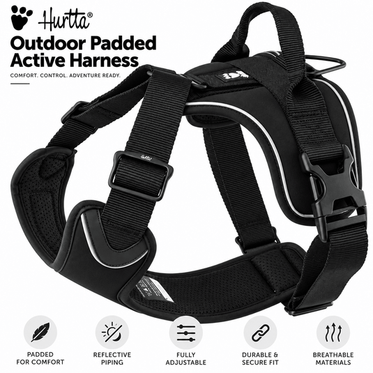 Hurtta Outdoor Padded Active Harness - Ashurst Equestrian & Country