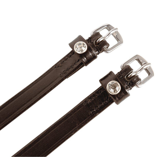 Hy Equestrian Diamante Spur Straps - Child