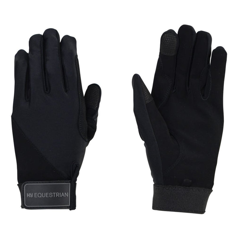 Load image into Gallery viewer, Hy Equestrian Absolute Fit Gloves Black - Ashurst Equestrian &amp; Country
