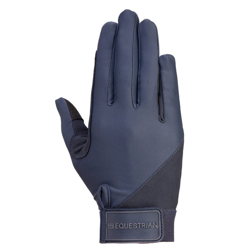 Load image into Gallery viewer, Hy Equestrian Absolute Fit Gloves Navy - Ashurst Equestrian &amp; Country
