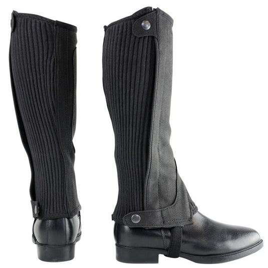 Hy Equestrian Amara Half Chaps Child Black - Ashurst Equestrian & Country