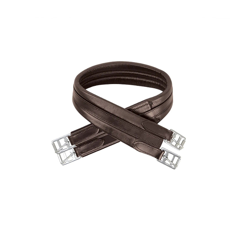 Load image into Gallery viewer, Hy Equestrian Atherstone Girth Elasticated One End Brn - Ashurst Equestrian &amp; Country

