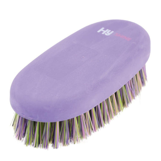 Hy Equestrian Body Brush Purple/Multi Colour - Ashurst Equestrian & Country