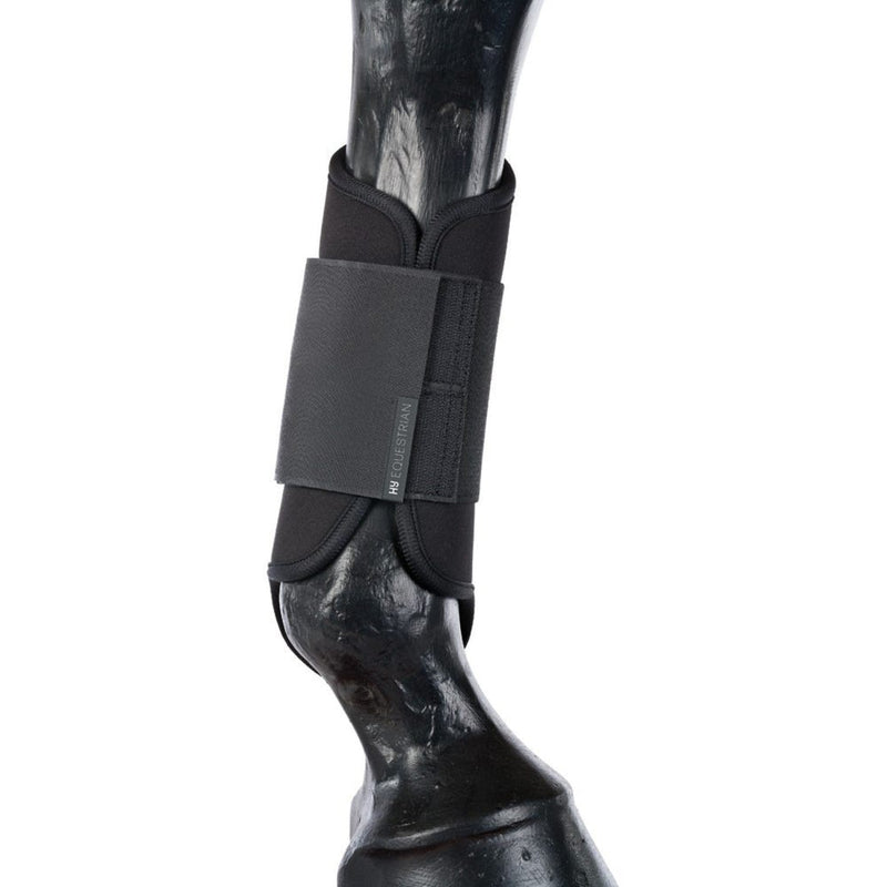Load image into Gallery viewer, Hy Equestrian Brushing Boots Black - Ashurst Equestrian &amp; Country
