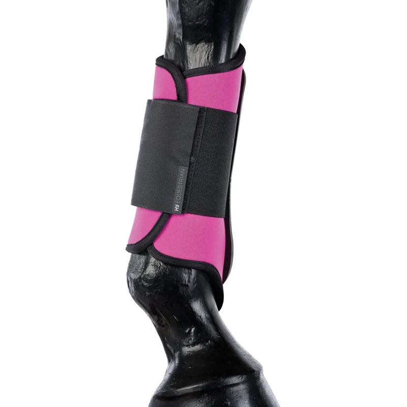 Load image into Gallery viewer, Hy Equestrian Brushing Boots Navy - Ashurst Equestrian &amp; Country
