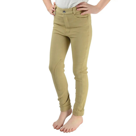 Hy Equestrian Burton Jodhpurs Child Beige - Ashurst Equestrian & Country