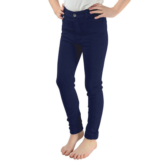 Hy Equestrian Burton Jodhpurs Child Navy - Ashurst Equestrian & Country