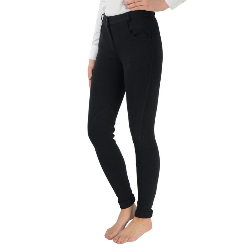 Load image into Gallery viewer, Hy Equestrian Burton Jodhpurs Ladies Black - Ashurst Equestrian &amp; Country
