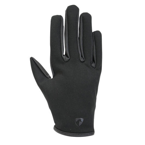 Hy Equestrian Children's Softshell Comfort Riding Gloves Blk - Ashurst Equestrian & Country